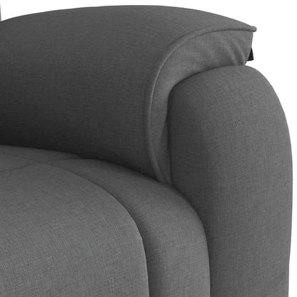 Relaxsessel Dunkelgrau Stoff