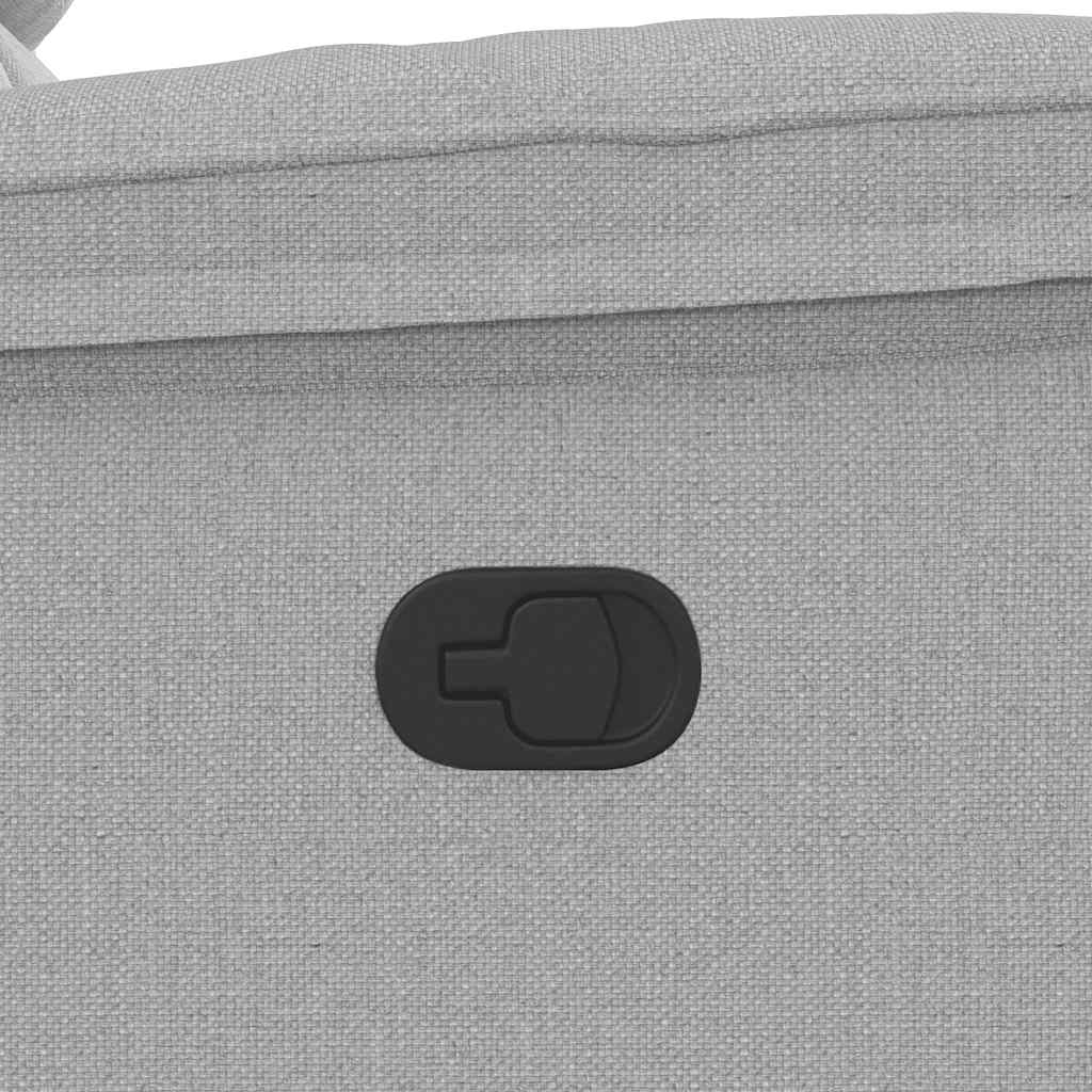 Massage chair cloud grey fabric