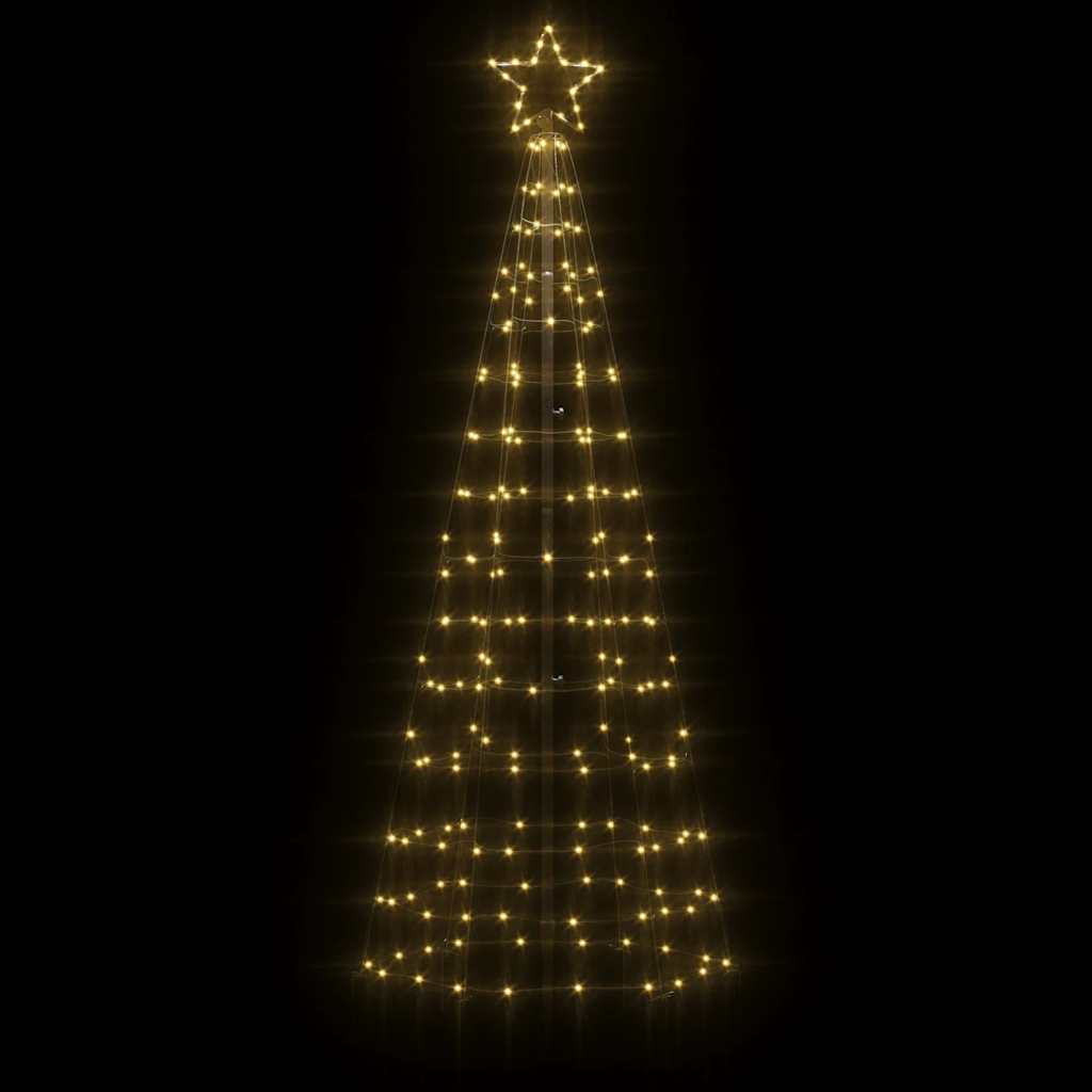 LED Weihnachtsbaum mit Spießen 220 LEDs warmweiß 180 cm (nur AU)