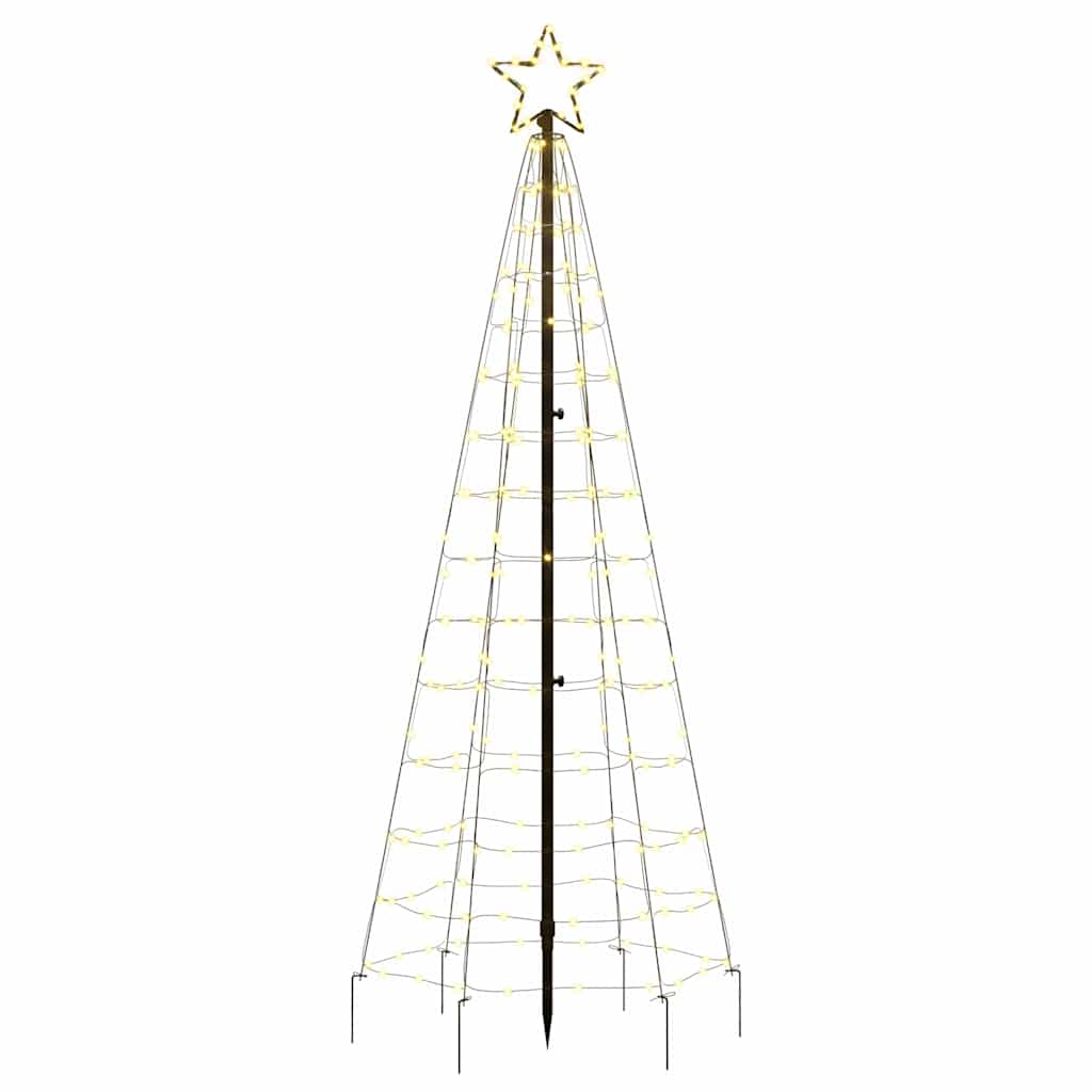 LED Weihnachtsbaum mit Spießen 220 LEDs warmweiß 180 cm (nur AU)