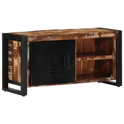 TV-Schrank 80x30x40 cm Altholz Massivholz