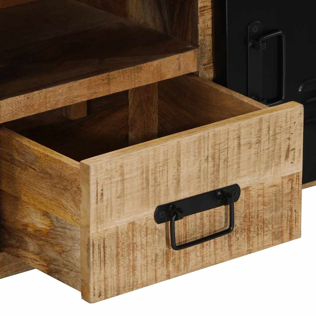 TV-Schrank 100x30x40 cm Massivholz Mango