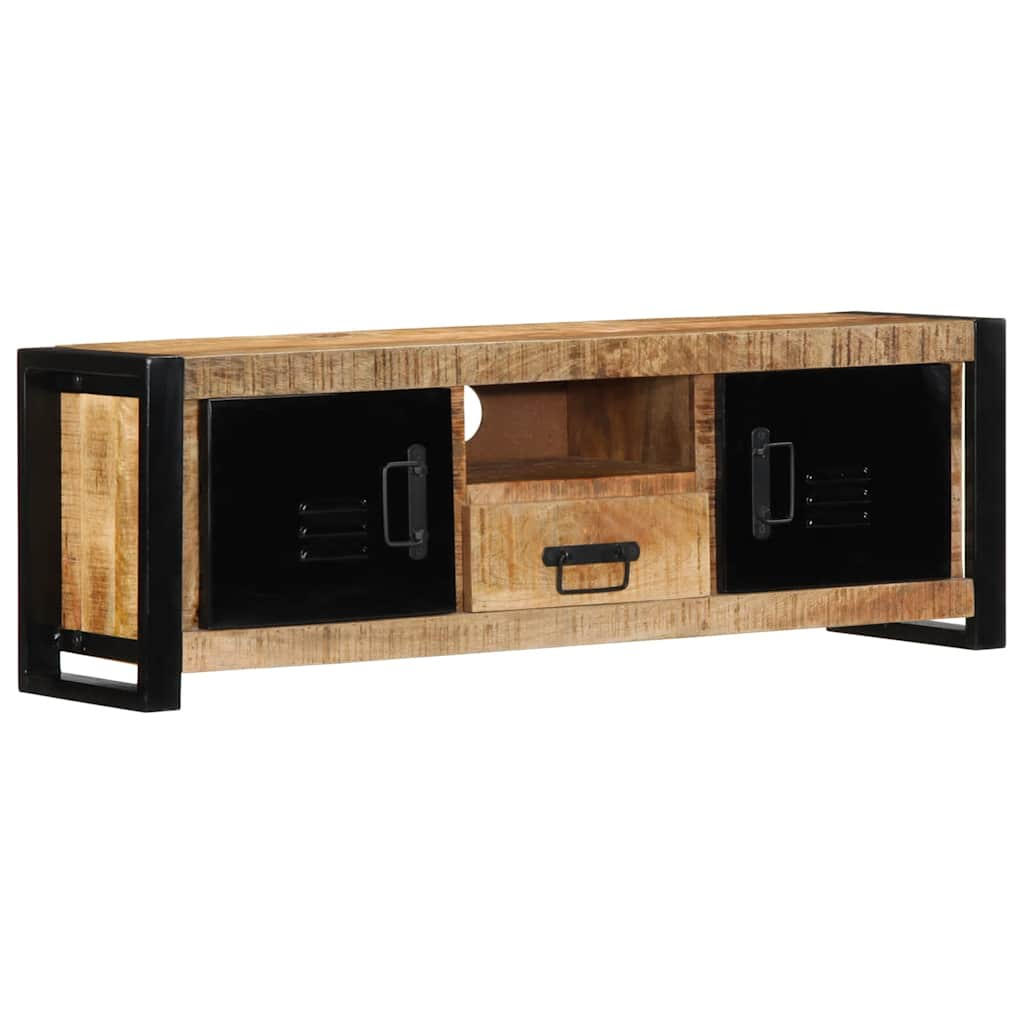 TV-Schrank 100x30x35 cm Massivholz Mango