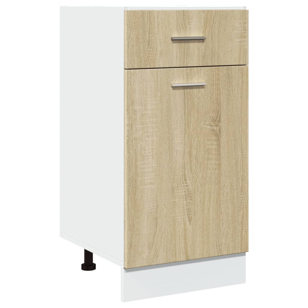 7-tlg. Küchenschrank-Set Lyon Sonoma-Eiche Holzwerkstoff
