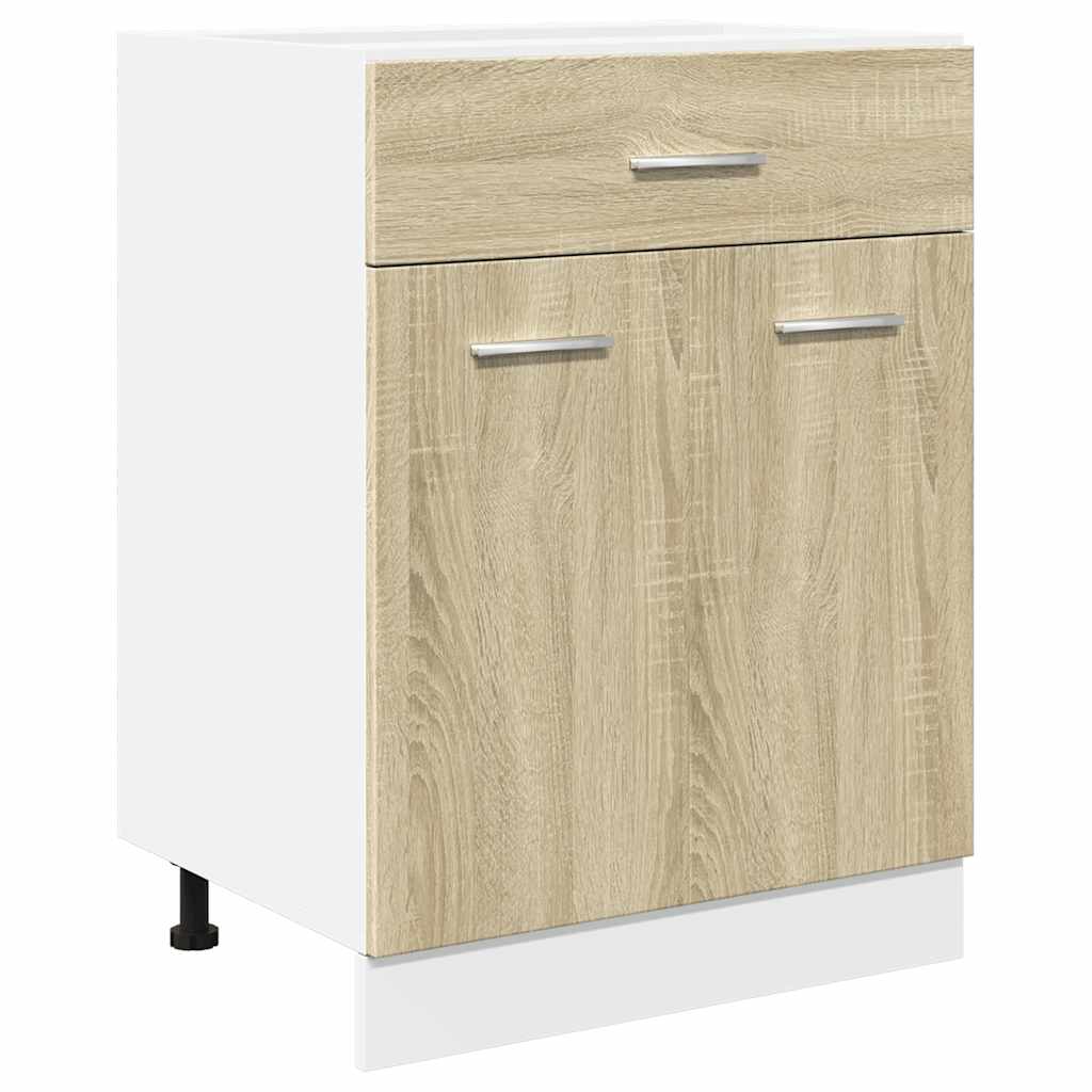 8-tlg. Küchenschrank-Set Lyon Sonoma-Eiche Holzwerkstoff