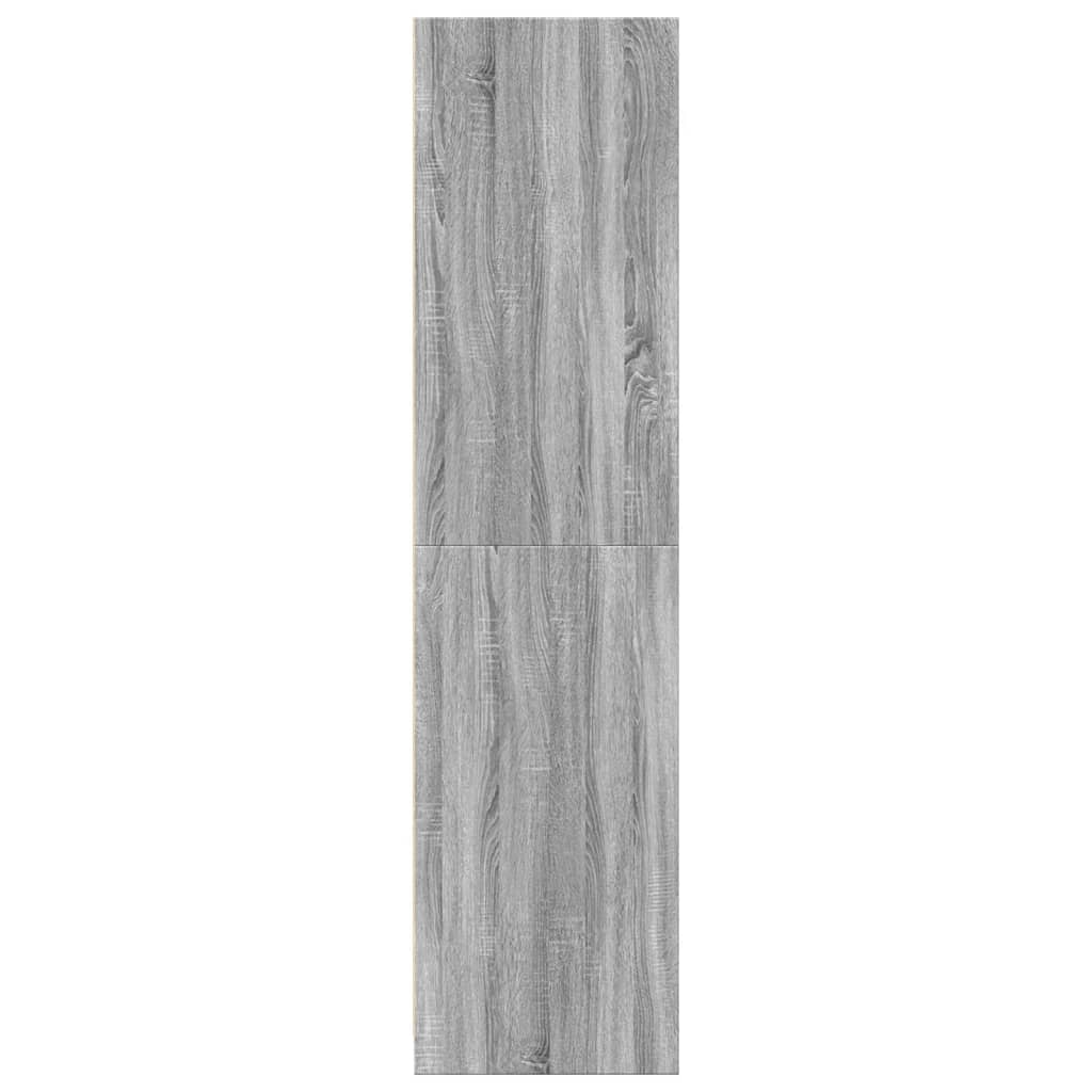 Wardrobe Grey Sonoma 30x50x200 cm wood material