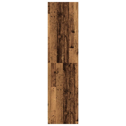 Kleiderschrank Altholz-Optik 30x50x200 cm Holzwerkstoff