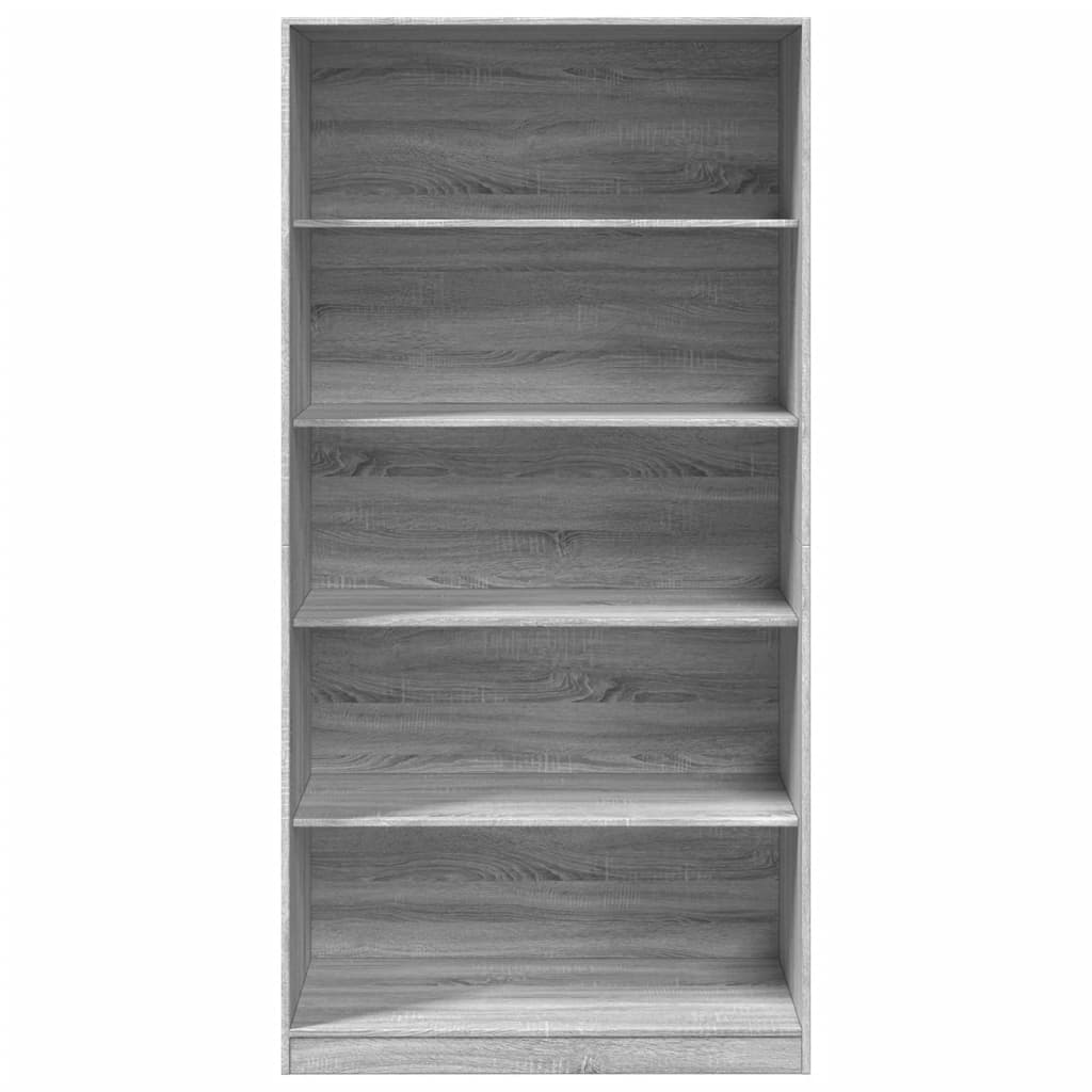 Wardrobe Grey Sonoma 100x50x200 cm Wood Material
