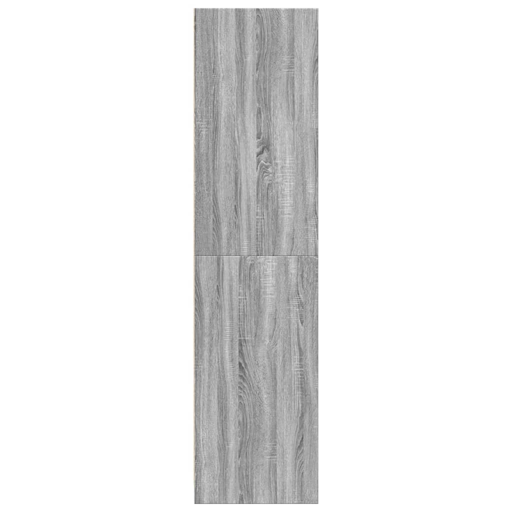 Wardrobe Grey Sonoma 30x50x200 cm wood material