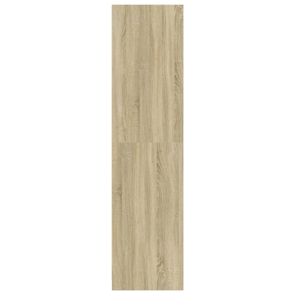 Kleiderschrank Sonoma-Eiche 80x50x200 cm Holzwerkstoff