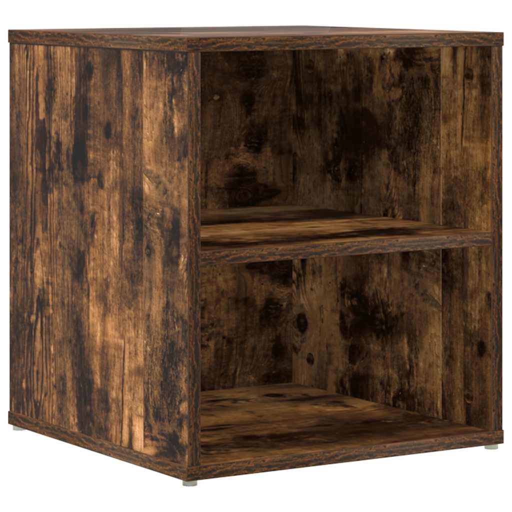 Eckregal Räuchereiche 160x40x45 cm Holzwerkstoff
