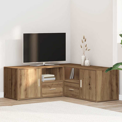 Eckregal Artisan-Eiche 200x40x45 cm Holzwerkstoff