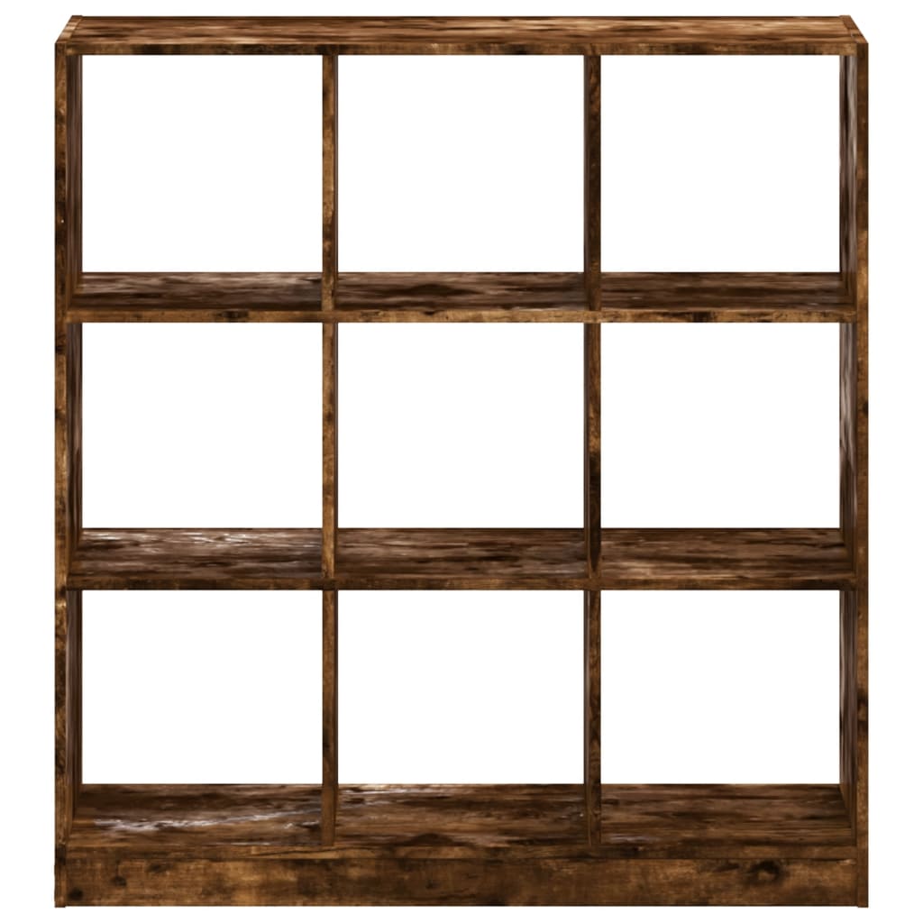 Bookshelf smoked oak 102x32x108 cm wood material
