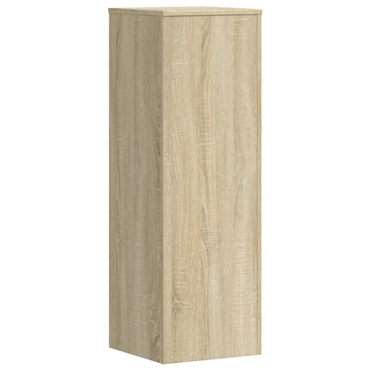 Pflanzenständer 2 Stk. Sonoma-Eiche 33x33x100 cm Holzwerkstoff