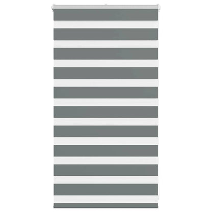 Doppelrollo Dunkelgrau 70x100 cm Stoffbreite 65,9 cm Polyester
