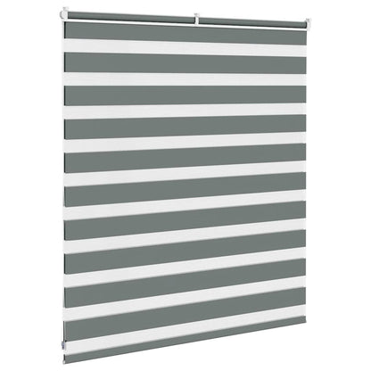 Doppelrollo Dunkelgrau 120x100 cm Stoffbreite 115,9 cm Polyester