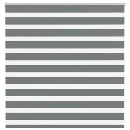 Doppelrollo Dunkelgrau 145x100 cm Stoffbreite 140,9 cm Polyester