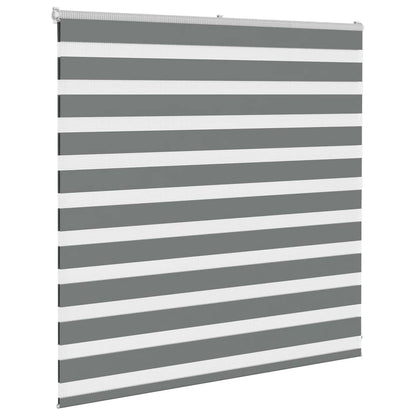 Doppelrollo Dunkelgrau 150x100 cm Stoffbreite 145,9 cm Polyester