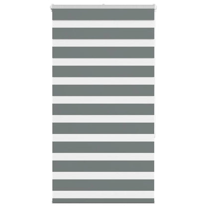 Doppelrollo Dunkelgrau 80x150 cm Stoffbreite 75,9 cm Polyester