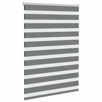 Doppelrollo Dunkelgrau 105x150cm Stoffbreite 100,9 cm Polyester