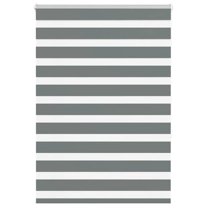 Doppelrollo Dunkelgrau 115x150 cm Stoffbreite 110,9 cm Polyester