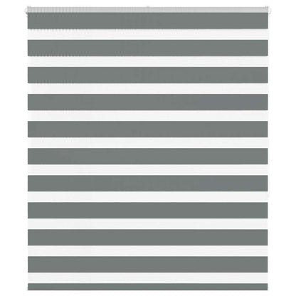 Doppelrollo Dunkelgrau 130x150cm Stoffbreite 125,9 cm Polyester