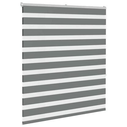 Doppelrollo Dunkelgrau 130x150cm Stoffbreite 125,9 cm Polyester