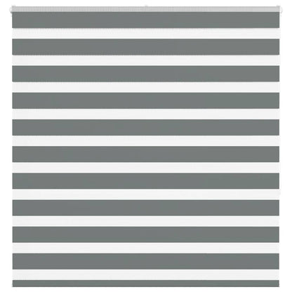 Doppelrollo Dunkelgrau 150x150 cm Stoffbreite 145,9 cm Polyester