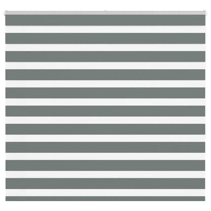 Doppelrollo Dunkelgrau 155x150 cm Stoffbreite 150,9 cm Polyester
