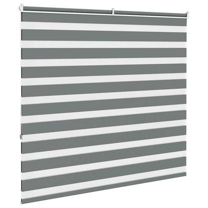 Doppelrollo Dunkelgrau 165x150 cm Stoffbreite 160,9 cm Polyester