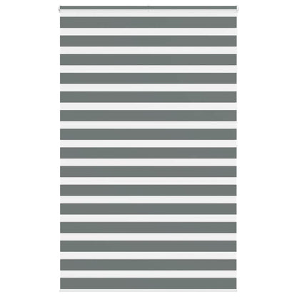 Doppelrollo Dunkelgrau 150x200 cm Stoffbreite 145,9 cm Polyester
