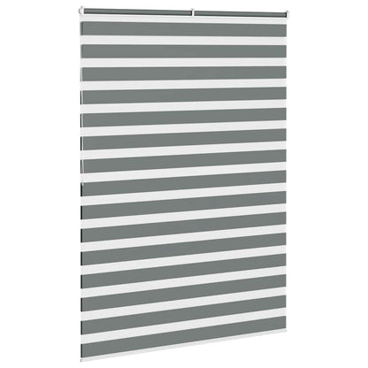 Doppelrollo Dunkelgrau 160x200 cm Stoffbreite 155,9 cm Polyester