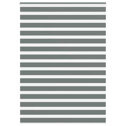 Doppelrollo Dunkelgrau 165x200 cm Stoffbreite 160,9 cm Polyester