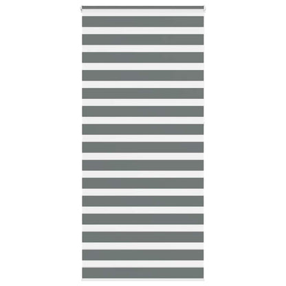 Doppelrollo Dunkelgrau 105x230cm Stoffbreite 100,9 cm Polyester