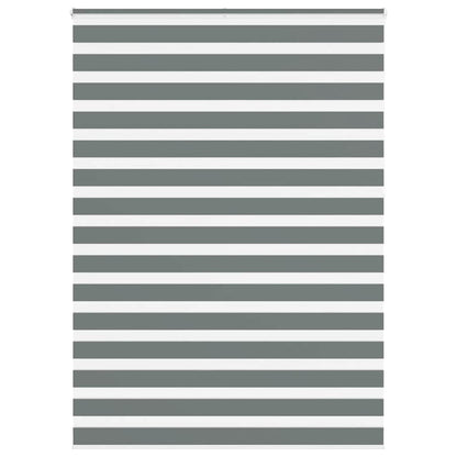 Doppelrollo Dunkelgrau 155x230 cm Stoffbreite 150,9 cm Polyester