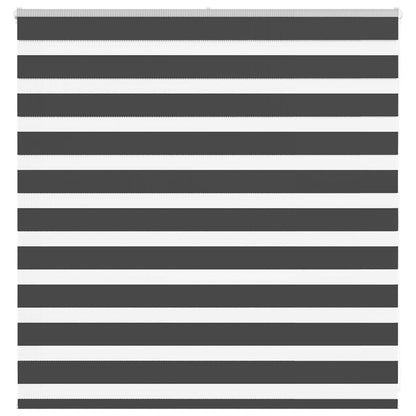 Doppelrollo Schwarz 150x100 cm Stoffbreite 145,9 cm Polyester
