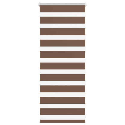 Doppelrollo Braun 65x100 cm Stoffbreite 60,9 cm Polyester