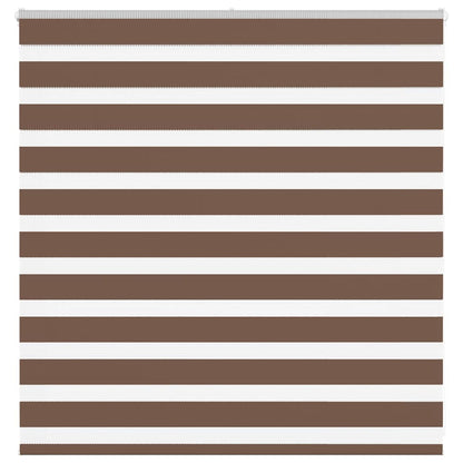 Doppelrollo Braun 150x100 cm Stoffbreite 145,9 cm Polyester