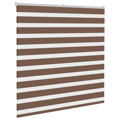 Doppelrollo Braun 150x100 cm Stoffbreite 145,9 cm Polyester