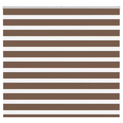 Doppelrollo Braun 155x100 cm Stoffbreite 150,9 cm Polyester