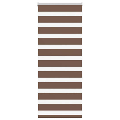 Doppelrollo Braun 60x150 cm Stoffbreite 55,9 cm Polyester