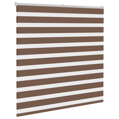 Doppelrollo Braun 145x150 cm Stoffbreite 140,9 cm Polyester
