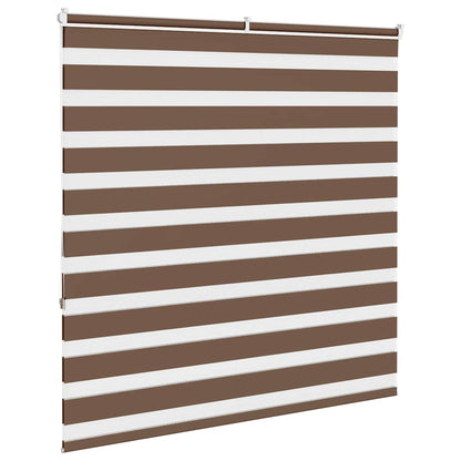 Doppelrollo Braun 150x150 cm Stoffbreite 145,9 cm Polyester