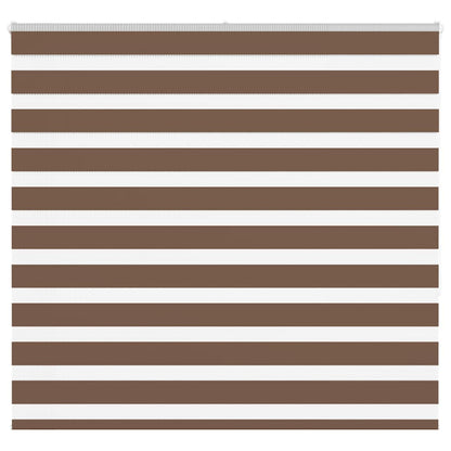 Doppelrollo Braun 155x150 cm Stoffbreite 150,9 cm Polyester
