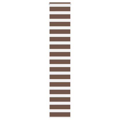 Doppelrollo Braun 45x200 cm Stoffbreite 40,9 cm Polyester
