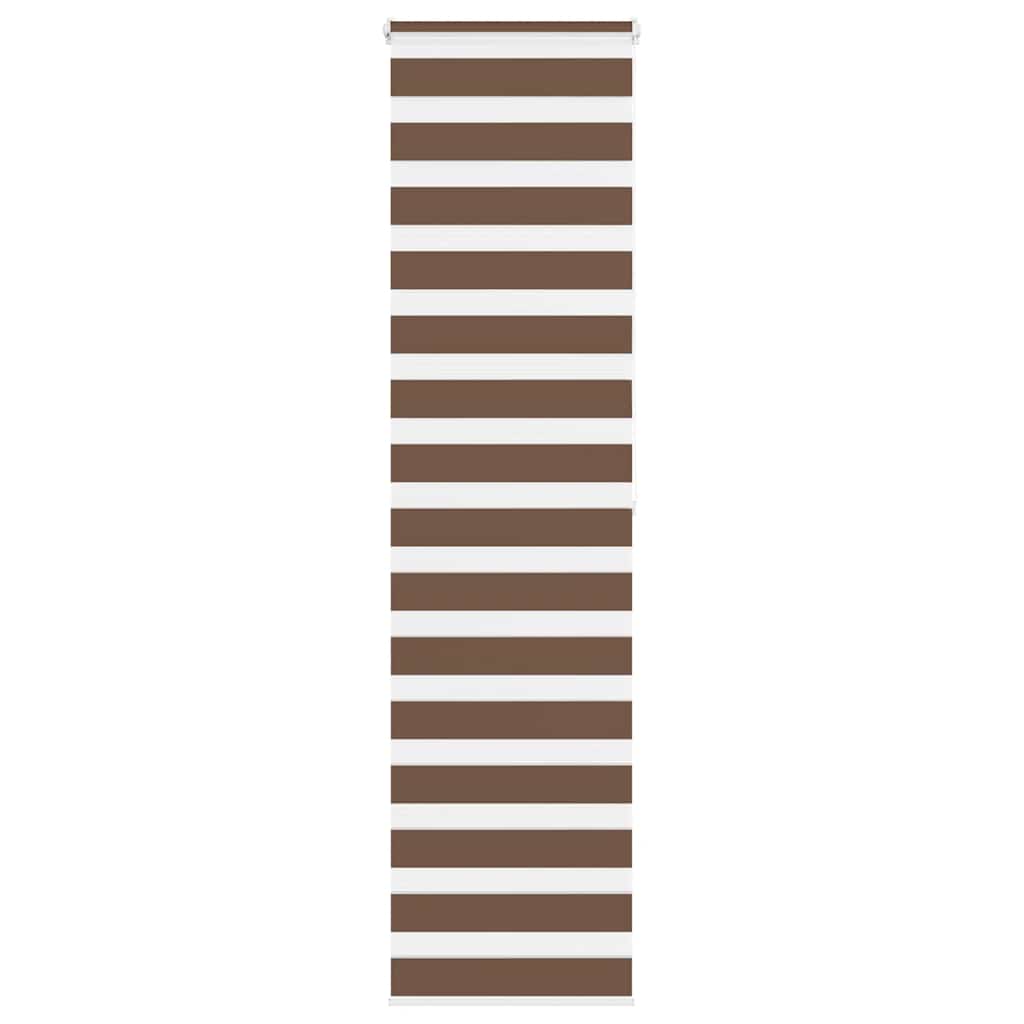 Doppelrollo Braun 65x200 cm Stoffbreite 60,9 cm Polyester
