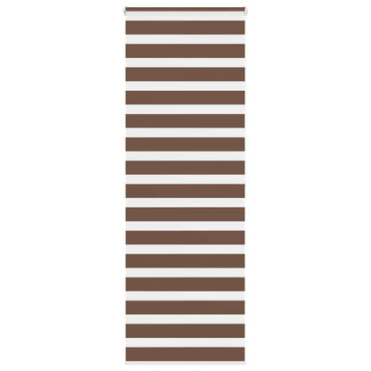 Doppelrollo Braun 70x200 cm Stoffbreite 65,9 cm Polyester