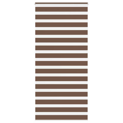 Doppelrollo Braun 105x200 cm Stoffbreite 100,9 cm Polyester