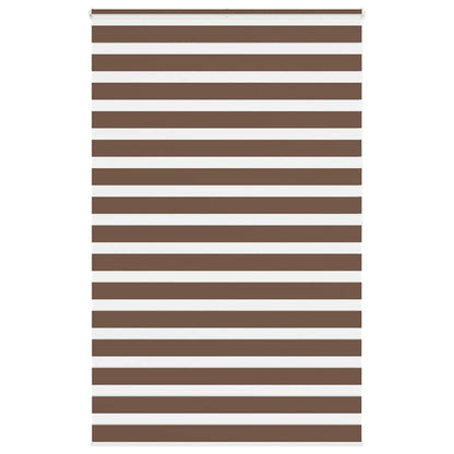 Doppelrollo Braun 145x200 cm Stoffbreite 140,9 cm Polyester