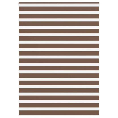 Doppelrollo Braun 160x200 cm Stoffbreite 155,9 cm Polyester